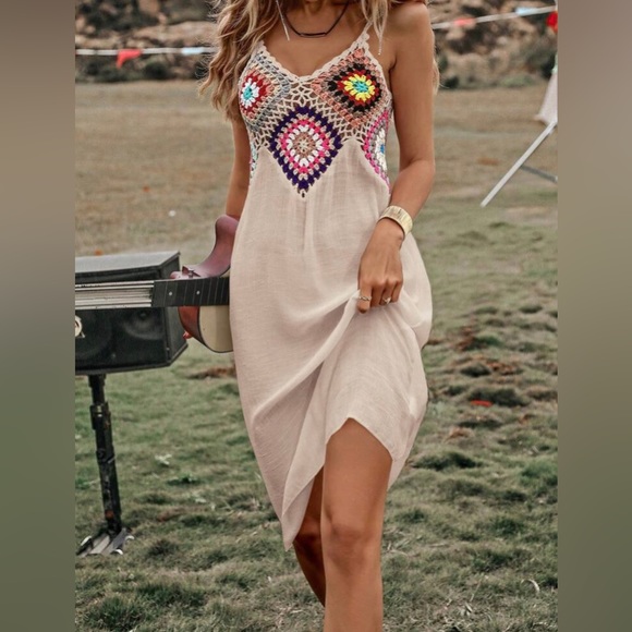 Crochet sundress/ coverup - Picture 7 of 7